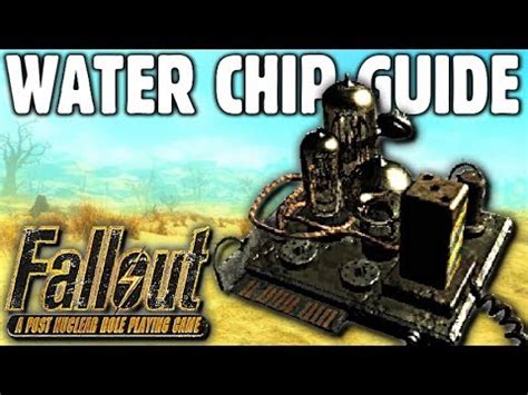 fallout 1 water chip location|fallout 1 get water chip.